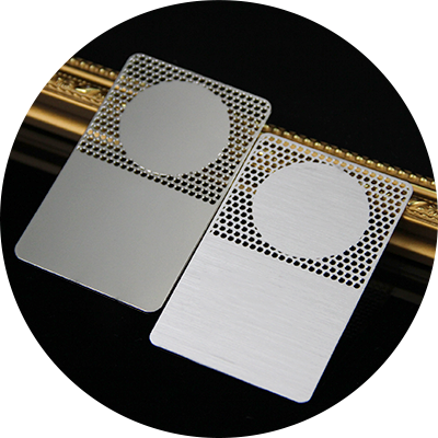 Manufacturers Customize Cut Out Metal Business Card Blanks Cards With  Different Finishing - GreatNameplates